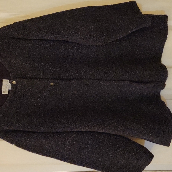 Ladies Purple Heather Fleece 2X - Picture 2 of 8